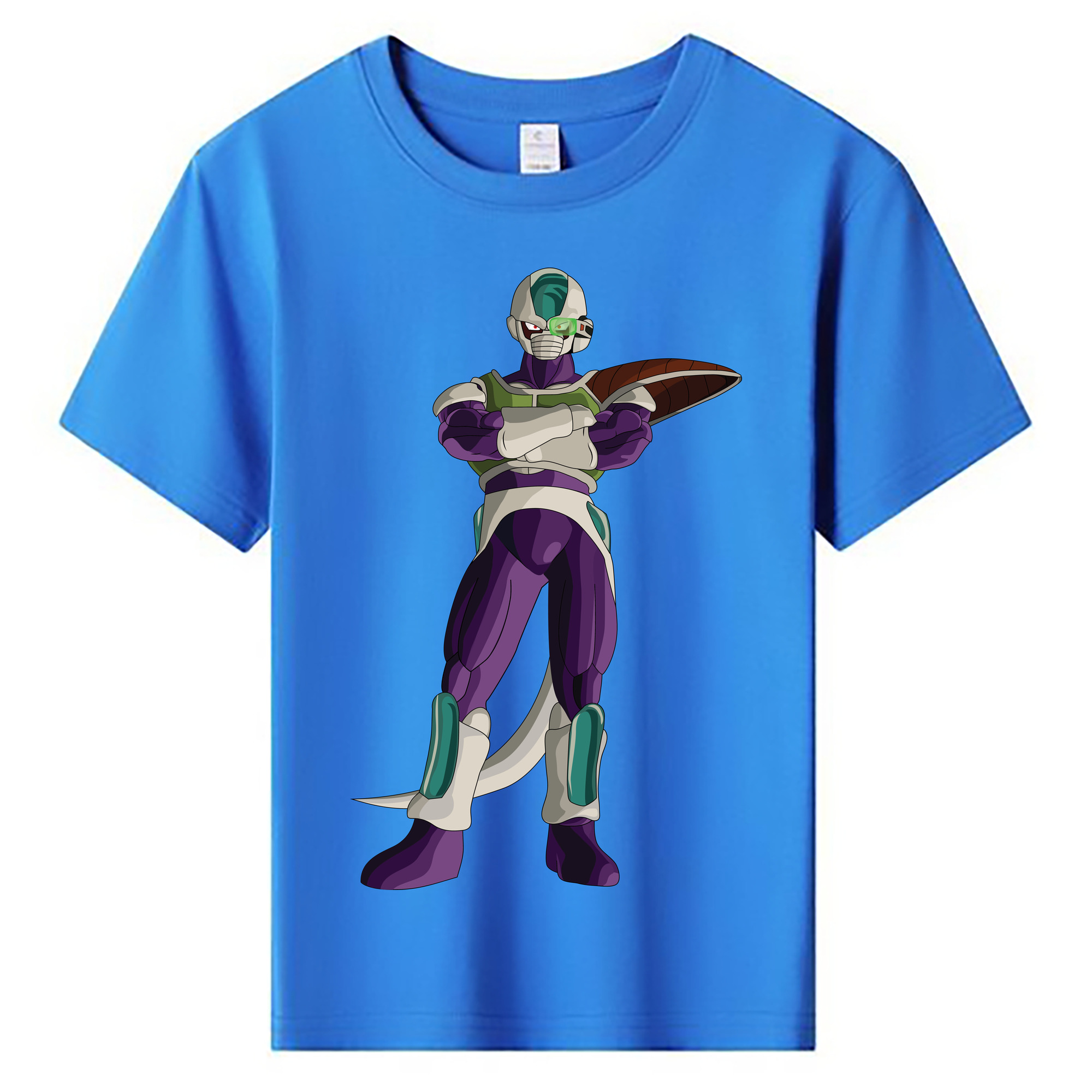（画像用） ドラゴンボール フリーザ DRAGON BALL Frieza 綿100％キッズTシャツ（フロントプリント）